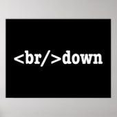 HTML-code uitsplitsing Poster (Voorkant)