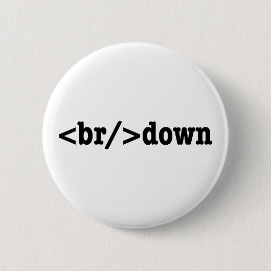 HTML-code uitsplitsing Ronde Button 5,7 Cm (Voorkant)
