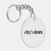 HTML-code uitsplitsing Sleutelhanger (Voorkant Links)