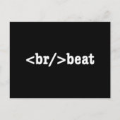 HTML-code voor breekversla Briefkaart (Voorkant)