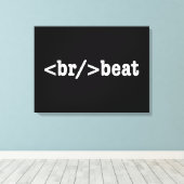 HTML-code voor breekversla Canvas Afdruk (Insitu (Houten vloer))