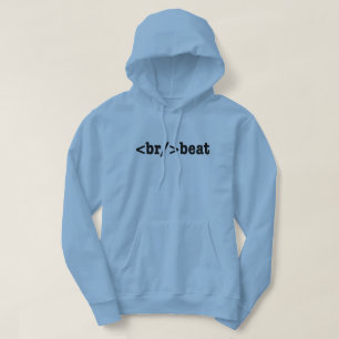 HTML-code voor breekversla Hoodie
