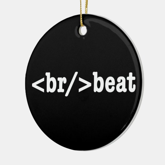 HTML-code voor breekversla Keramisch Ornament (Links)