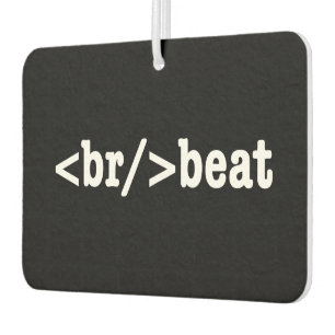 HTML-code voor breekversla Luchtverfrisser