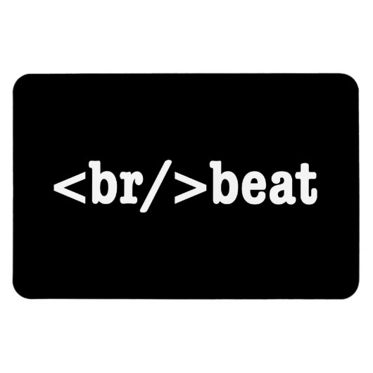 HTML-code voor breekversla Magneet (Horizontaal)