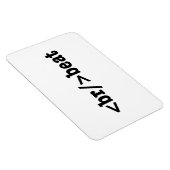 HTML-code voor breekversla Magneet (Rechterzijde)