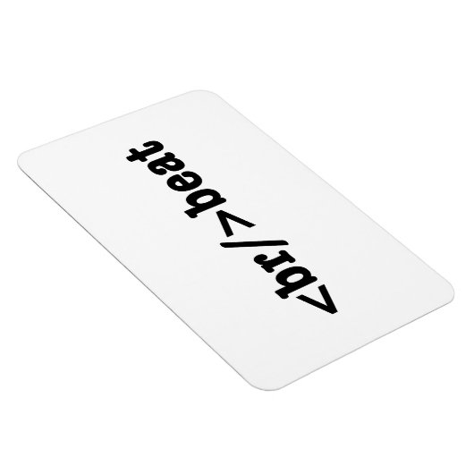 HTML-code voor breekversla Magneet (Rechterzijde)