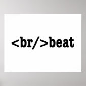 HTML-code voor breekversla Poster (Voorkant)
