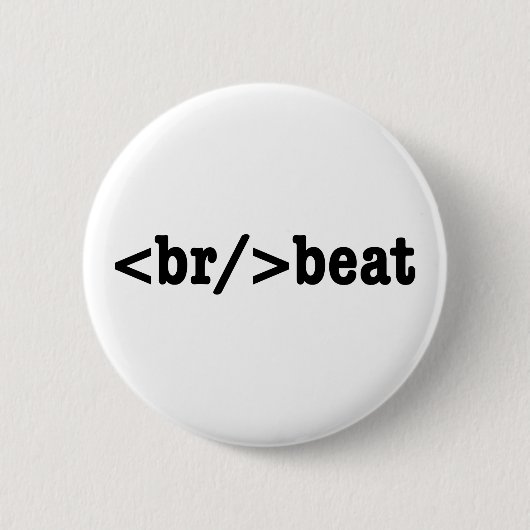 HTML-code voor breekversla Ronde Button 5,7 Cm (Voorkant)