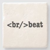 HTML-code voor breekversla Stenen Onderzetter (Voorkant)