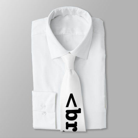 HTML-code voor breekversla Stropdas (Gebonden)