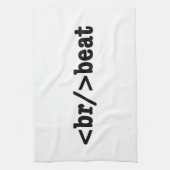 HTML-code voor breekversla Theedoek (Verticaal)