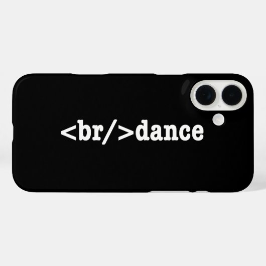HTML-code voor breuken Case-Mate iPhone Case (Achterkant (horizontaal))
