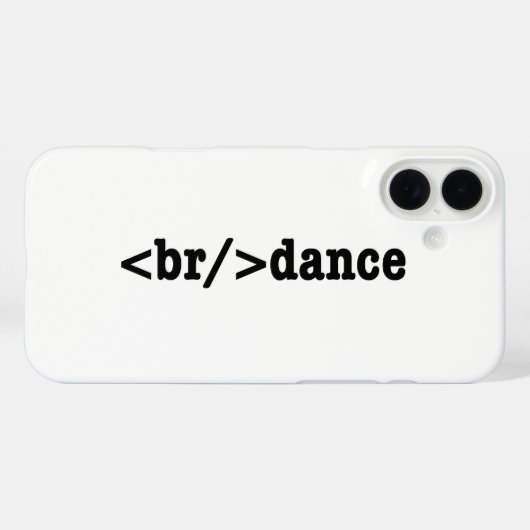 HTML-code voor breuken Case-Mate iPhone Case (Achterkant (horizontaal))