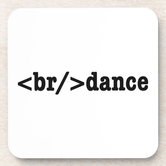 HTML-code voor breuken Drankjes Onderzetter (Voorkant)