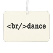 HTML-code voor breuken Luchtverfrisser (Achterkant)