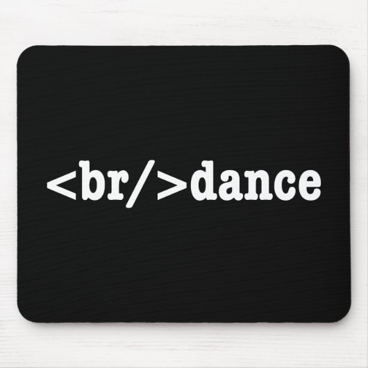 HTML-code voor breuken Muismat (Voorkant)