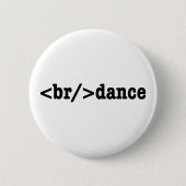 HTML-code voor breuken Ronde Button 5,7 Cm (Voorkant)