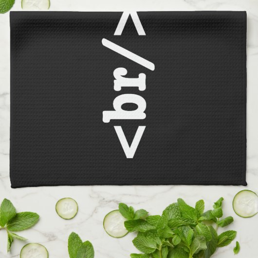 HTML-code voor breuken Theedoek (Gevouwen)