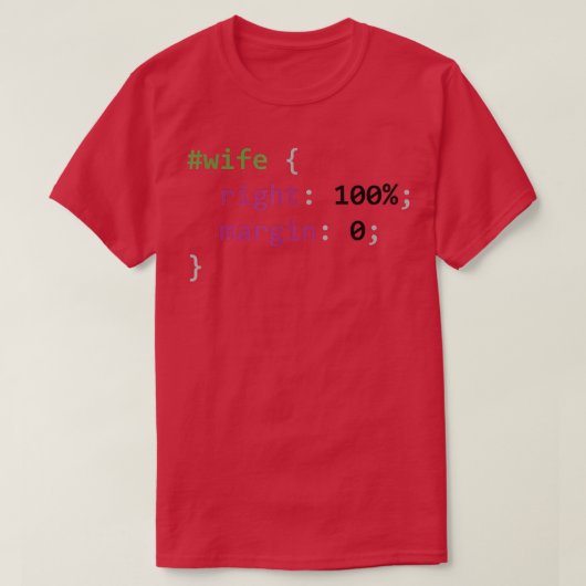 Html CSE is juist 2784 T-shirt (Design voorkant)