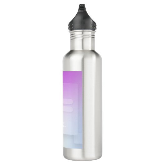 HTML CSS kleurig aanmeldscherm Waterfles (Rechts)