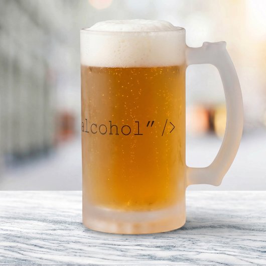 HTML Invoer Alcohol Matglas Bierpul