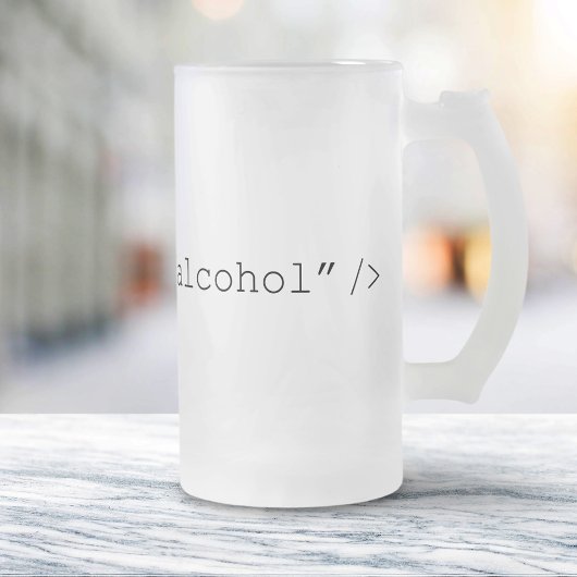 HTML-invoeralcohol Matglas Bierpul
