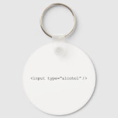 HTML-invoeralcohol Sleutelhanger (Voorkant)