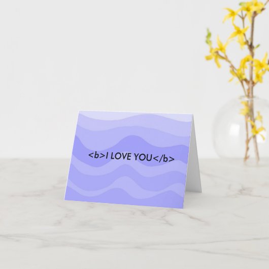 Html Love Design Kaart (Gele Bloem)