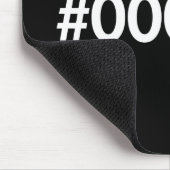 HTML zwart RGB Muismat (Hoek)