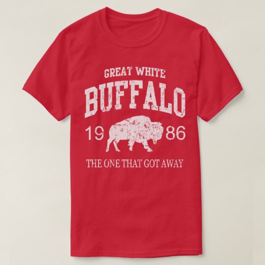 HTTM Great White Buffalo T-shirt (Design voorkant)