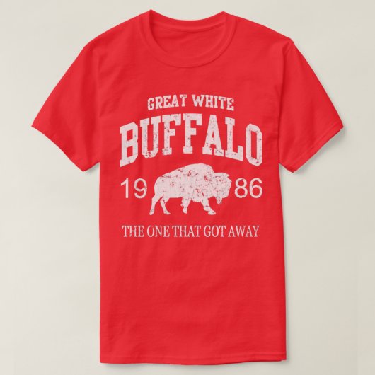 HTTM Great White Buffalo T-shirt (Design voorkant)