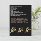 HTTP JSON-verzoek uitnodiging (Staand voorkant)