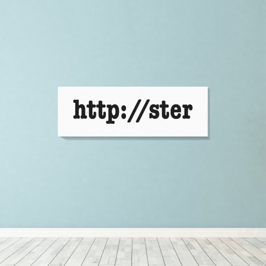 http://ster / html-code canvas afdruk (Insitu (Houten vloer))