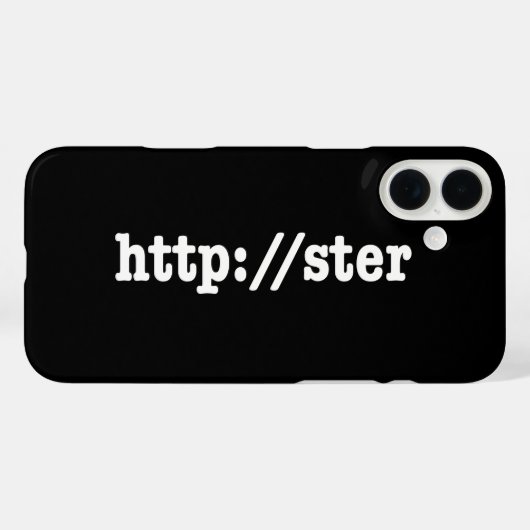 http://ster / html-code Case-Mate iPhone case (Achterkant (horizontaal))