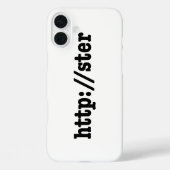 http://ster / html-code Case-Mate iPhone case (Achterkant)