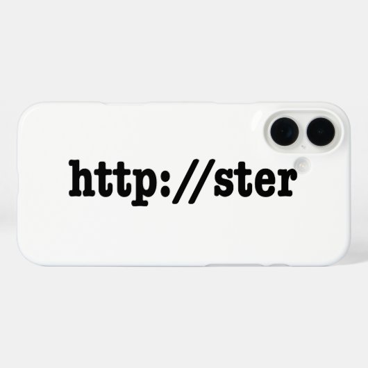 http://ster / html-code Case-Mate iPhone case (Achterkant (horizontaal))