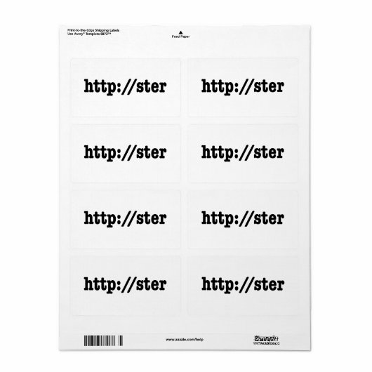 http://ster / html code etiket (Full Sheet)