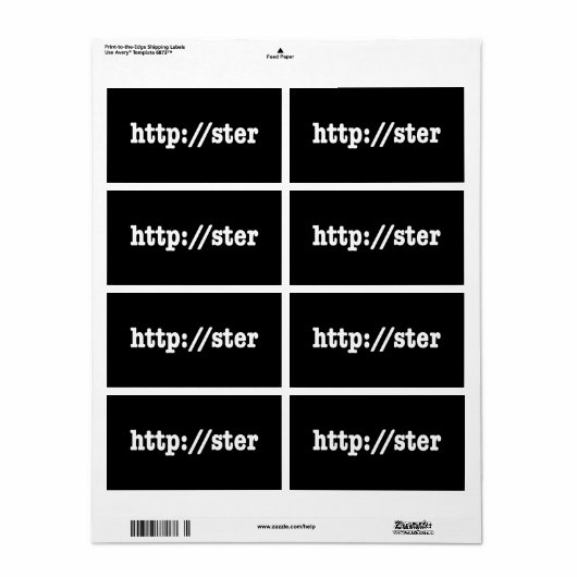 http://ster / html code etiket (Full Sheet)