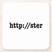 http://ster / html code kartonnen onderzetters (Voorkant)