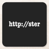 http://ster / html-code kartonnen onderzetters (Voorkant)