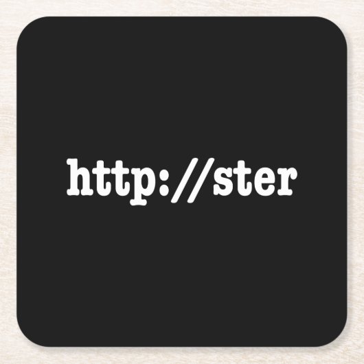 http://ster / html-code kartonnen onderzetters (Voorkant)