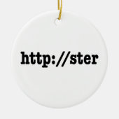 http://ster / html-code keramisch ornament (Voorkant)