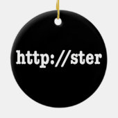 http://ster / html-code keramisch ornament (Achterkant)