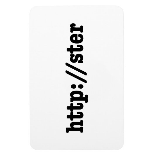 http://ster / html-code magneet (Verticaal)