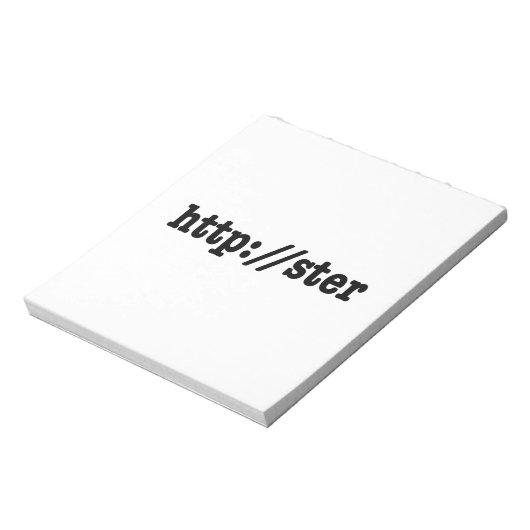 http://ster / html-code notitieblok (Linkerzijde)