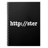 http://ster / html-code notitieboek (Voorkant)