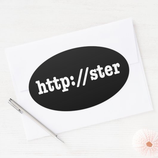 http://ster / html-code ovale sticker (Envelop)