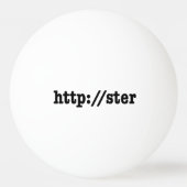 http://ster / html-code pingpongbal (Voorkant)