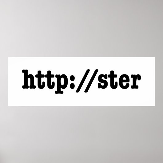 http://ster / html-code poster (Voorkant)
